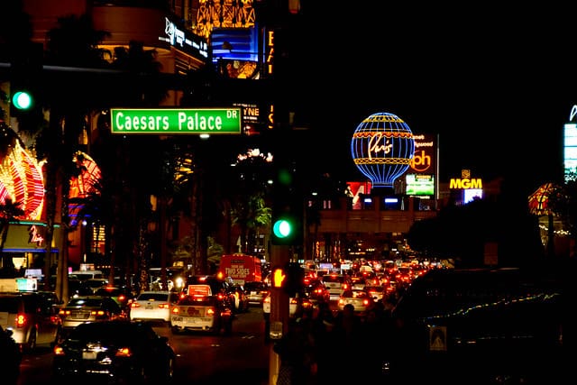 LEDs on the Vegas strip leds on the vegas strip