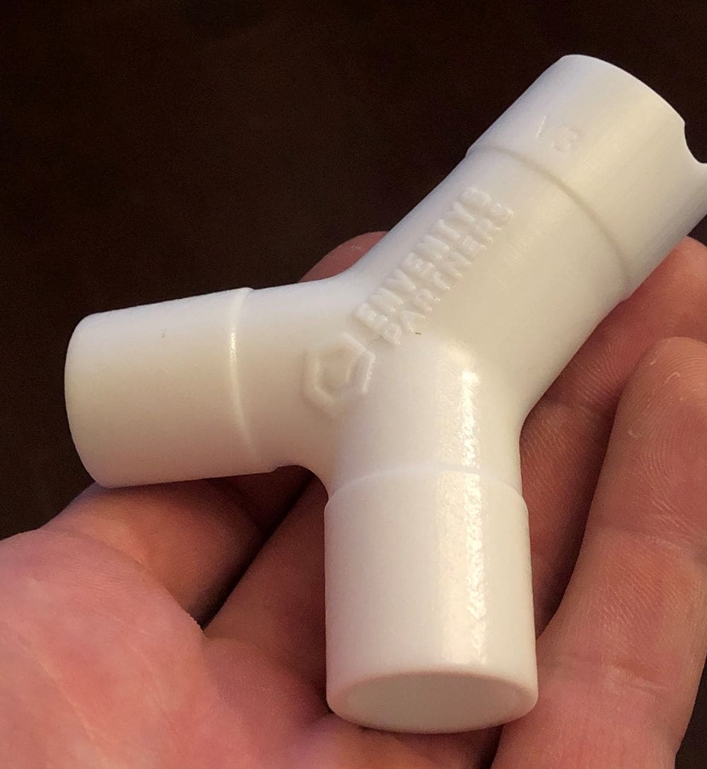 Enventys Partners Coronavirus Relief – Ventilator Y-Splitter Enventys Partners Coronavirus Relief - Ventilator Y-Splitter