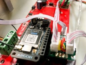 Particle Argon using BTLE