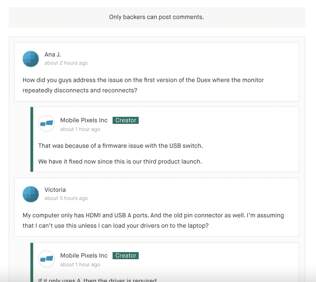 Mobile Pixels Comments 1
