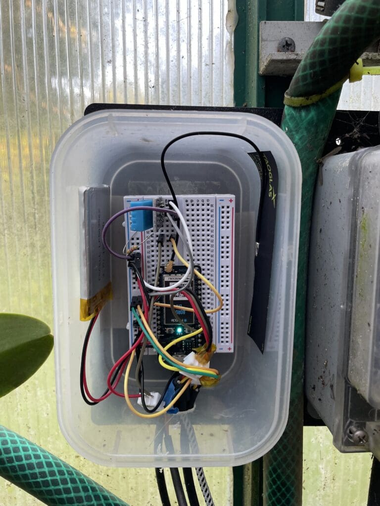Greenhouse Monitor with Cellular Tech
