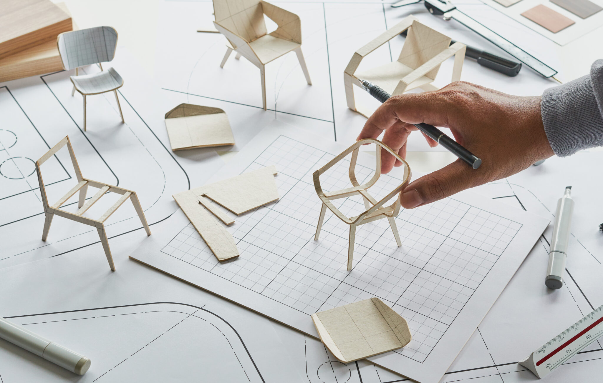 Designer,Sketching,Drawing,Design,Development,Product,Plan,Draft,Chair,Armchair