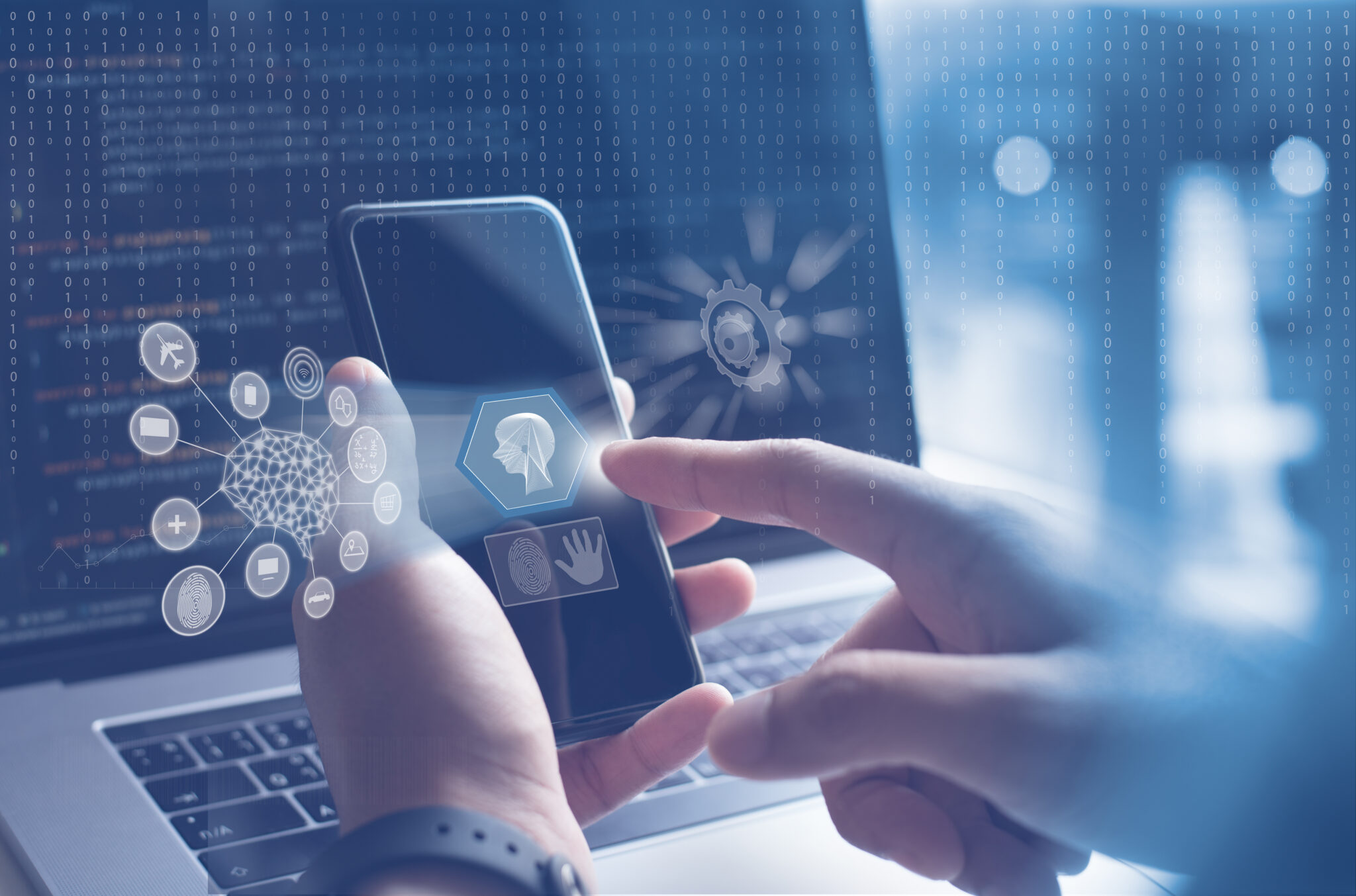 Ai,,Artificial,Intelligence,,Big,Data,,Internet,Of,Things,Iot.,Man,